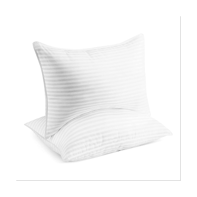 Bed Pillows Standard / Queen Size Set of 2 - Cooling Pillow for Back, Stomach or Side Sleepers