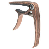 6 String Acoustic Capo High Strength Metal Universal Electric Guitar Capo เพื่อประสิทธิภาพ