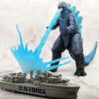 หนักหนาสาหัส 2 ราชาแห่งสัตว์ประหลาด เครื่องบินไอพ่น สีฟ้า GODZILLA 2 S NECA ที่สามารถเคลื่อนย้าย กล่องมือ 2023