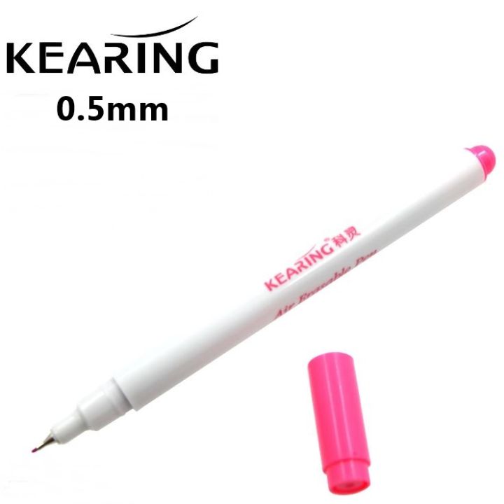 ปากกาเขียนผ้าลบได้-เส้นเล็ก-0-5-mm-ปากกาเขียนผ้า-ยื่ห้อ-kearing