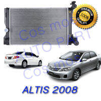 หม้อน้ำ รถยนต์ สำหรับ โตโยต้า รุ่น อัลติส รุ่น 2 เกียร์ออร์โต้ หนา 16 มิล Car Radiator Toyota Altis AT ความหนา 16 mm. (NO.9)  แถมฟรี!! ฝาหม้อนํ้า