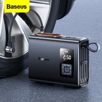 Baseus Wireless Tire Inflator Pump Portable Air Compressor for Car Motorcycle Bicycler Pressure Injector Tyre Electric Inflation Air Compressors  Infl