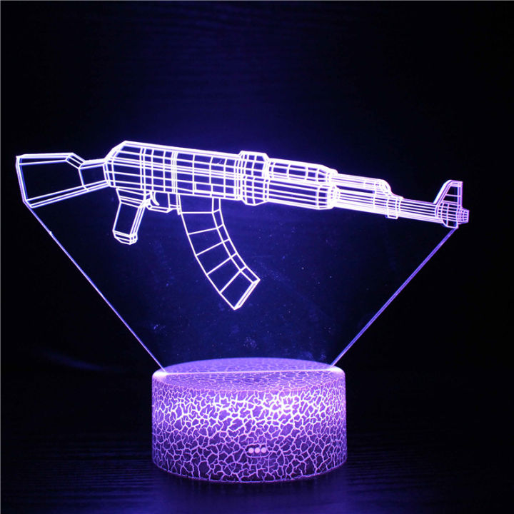 20213d-lamp-ak47-illusion-night-lights-m4a1-game-props-table-lamps-touch-switch-bedroom-atmosphere-child-kids-birthday-xmas-gifts