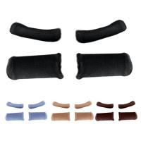 Bicycle Handlebar Grips 4Pcs Plush Bike Grips Handlebar Cover Bike Handlebar Warmer Winter Anti Slip Vibration Grip Set for Electric Scooters Bicycles positive