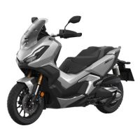 ์๋ NJ แผ่นรองขาตั้ง (ตีนเป็ด) H2C [แท้] Honda ADV350 (2022+) , All New Forza 350 (2020 - 2023) (สีเงิน) [THK2LFN50530TA] ของตกแต่งมอเตอร์ไซค์ อะไหล่มอไซค์