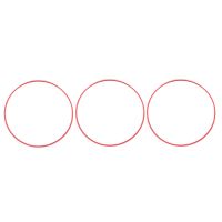 5 Pcs New Red Indicator Ring Red Line Circle for Canon EF 24-105mm 24-105 F/4L is USM