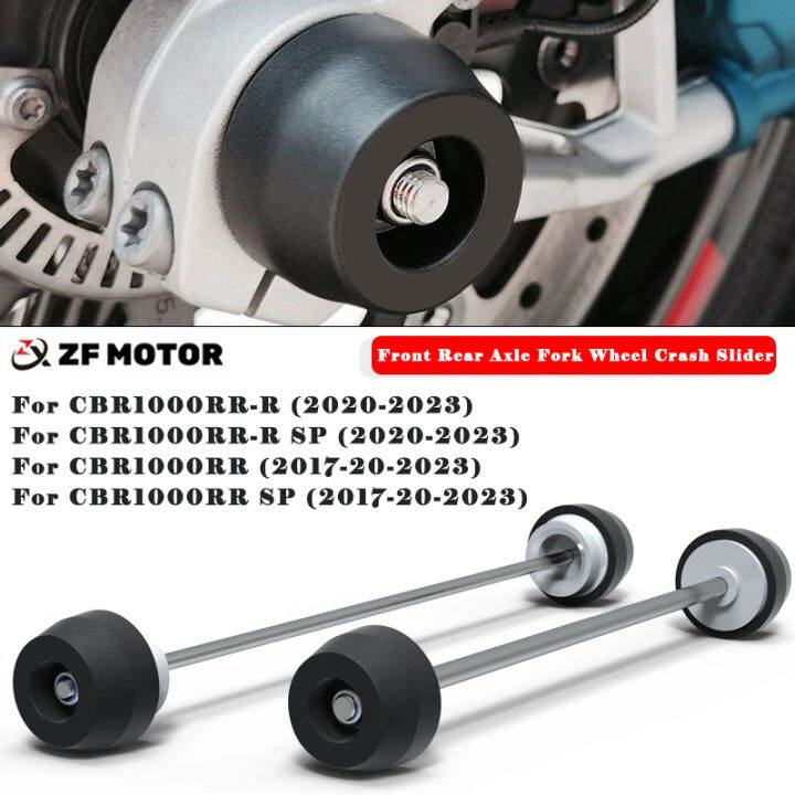 Rear Front Axle Fork Crash Slider For Honda CBR1000RR SP 20172023