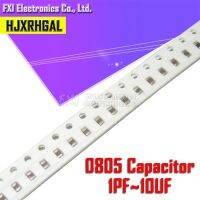 1PF SMD Hjxrhgal 10UF 4.7UF 0805ชิพ2.2UF 1UF 0.5pF-47UF 100NF ฟิล์มหนา100ชิ้น10NF 6PF หลายชั้น