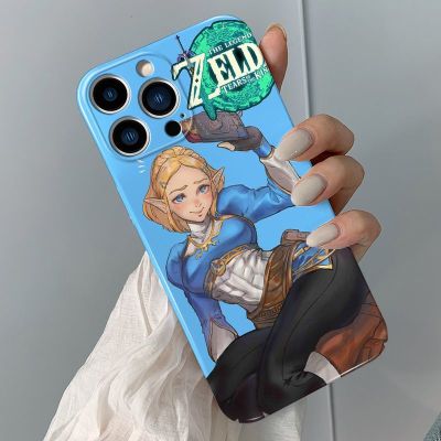 2023 เกมใหม่ Zelda ตำนาน: น้ำตาราชอาณาจักร 13/14 กรณีประกอบด้วยการ์ตูนอะนิเมะ Iphone12 / 13Mini 11Promax