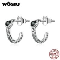 【YF】►❦❅  925 Sterling Stud Earrings Hoop Earring Wedding