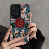 Luxury Flower Galaxy A33 5G Case For Samsung A51 A52 A53 A30S A50S A50 A23 A13 A22 A22S A21S A71 A72 A73 Phone Cases Cover Shell Phone Cases