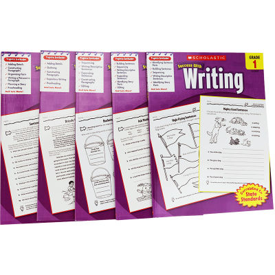 English writing practice books for Grades 1 to 5 of American Primary Schools