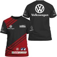 （Can Customizable）fashion !!  HOT NEW Volkswagen Racing 3D All Over Print T Shirt Mens（Adult and Childrens Sizes）