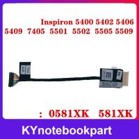 สายแบตเตอรี่ Dell 450.0KK04.0021 0581xk 581xk Battery Cable For Dell INSPIRON 5502 5501 5505    0581XK