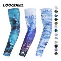 【CC】 LOOGDEE Fishing Arm Sleeve Protection Sleeves Breathability Anti-UV Outdoor Men Cycling