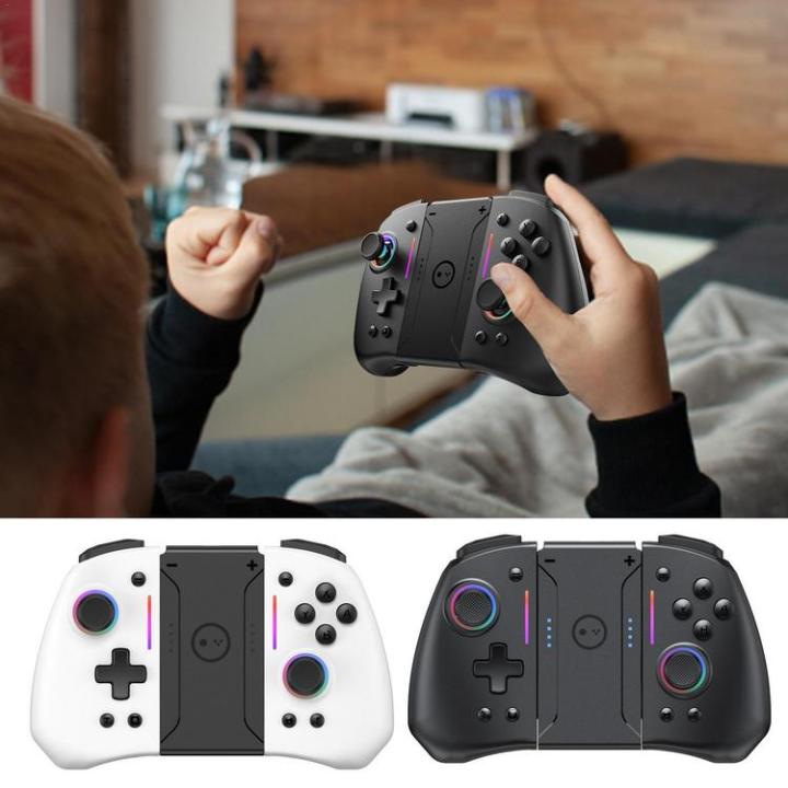 wireless-gamepad-adjustable-rgb-gyroscope-game-controller-for-ns-switch-multiplayer-dual-motor-vibration-battery-gamepad-physical
