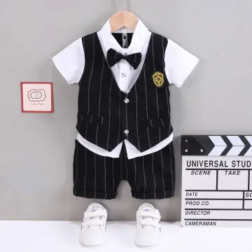 Buy DEL LUNA Baby Boys Party Ware Cotton 3 Piece Baba Suit Set Multi Color  Multiple Size. Online at desertcartINDIA