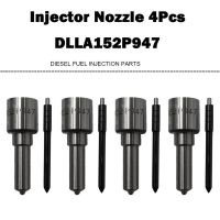 4PCS New DLLA152P947 Diesel Injector Nozzle Injector Nozzle for Fuel Injector for Nissan Navara D22 D40 Frontier 2.5 093400-9470 95000-6250