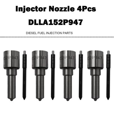 4PCS New DLLA152P947 Diesel Injector Nozzle Injector Nozzle for Fuel Injector for Nissan Navara D22 D40 Frontier 2.5 093400-9470