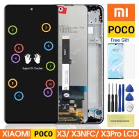 Original POCO X3 Display Screen For XIAOMI POCO X3 Pro Lcd Display Touch Screen Digitizer Assembly For POCO X3 NFC M2007J20CG