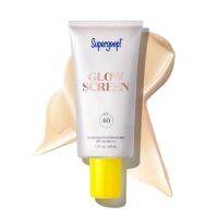 รับส่วนลด! Glowscreen SPF40 glowy Primer Broad Spectrum Sunscreen ช่วยกรอง Blue Hyaluronic Acid วิตามินบี5 Niacinamide 50M