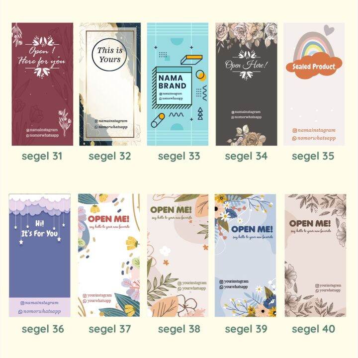 Sticker Bagus 19 Lazada Indonesia