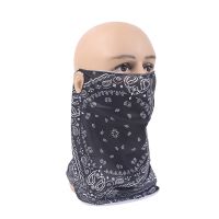 hotx 【cw】 1Pc Fashion Punk Men Face Neck UV Protection Ear Scarf Hip Hop Outdoor Cycling Bandana Sc