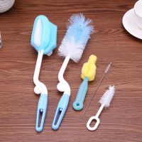 【cw】 Baby Bottle Brushes Set Sponge Nipple Pacifier Cleaner Feeder Kids Cleaning Tools Props 【hot】