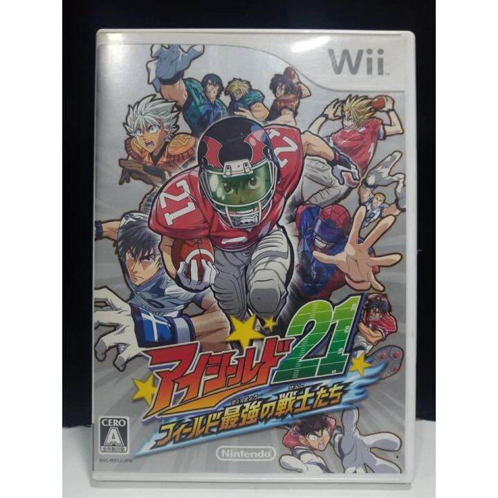 แผ่นแท้ [Wii] EyeShield 21 Field no Saikyou Senshi Tachi (Japan) (RVLPRS7J) Eye Shield