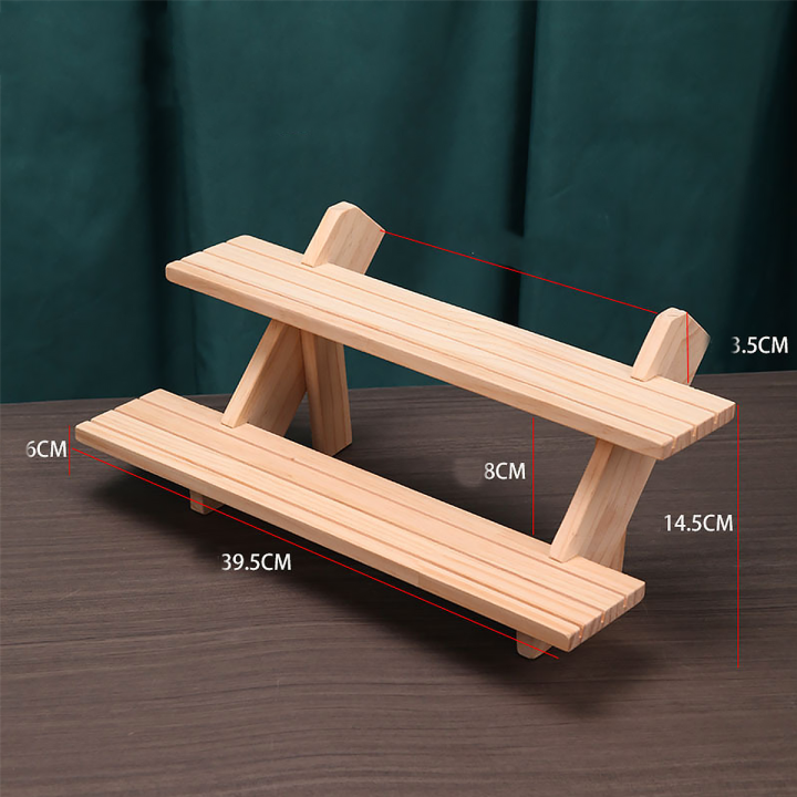 ขาตั้งโชว์เครื่องประดับ-แหวน-กำไล-แว่นตา-ทำจากไม้จริง-ไม้เนื้อแข็งดูดี-หรือจะใช้เป็นชั้นวางโชว์-ตุ๊กตก-ของสะสมก็เข้ากัน
