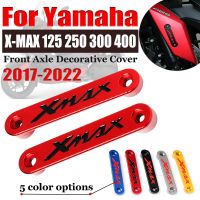สำหรับ Yamaha X-MAX 300 XMAX 300 250 125 400 XMAX300 2017- 2022 2021อุปกรณ์เสริมรถจักรยานยนต์ด้านหน้าเพลา Coper แผ่นตกแต่ง