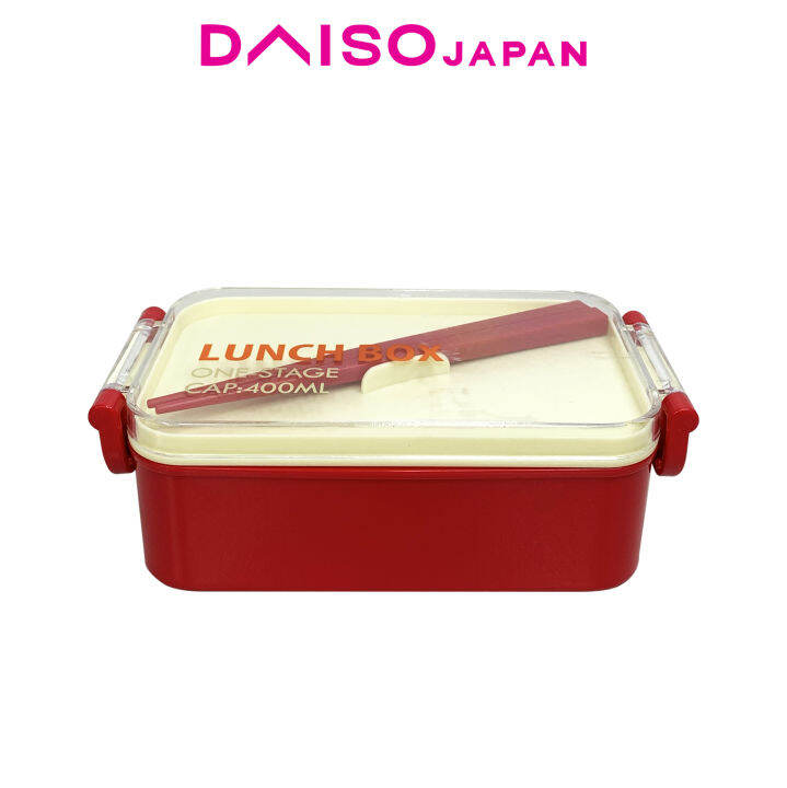 Daiso Bento Lunch Box Set (400ml) Lazada PH