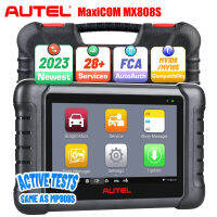 Autel MaxiCOM MX808S 7 นิ้ว OBD2 สแกนเนอร์เต็มระบบ, เครื่องสแกนวินิจฉัยรถยนต์, การทดสอบที่ใช้งานอยู่, การควบคุมแบบสองทิศทาง, 28+ บริการ, การเข้ารหัสหัวฉีด, FCA Auto Auth, อัปเดตจาก MX808 MK808