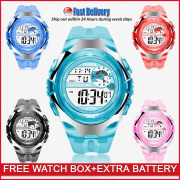 Rechargeable deals analog watch