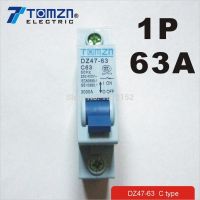 1P 230V ~ 50Hz/60Hz มินิเซอร์กิตเบรกเกอร์ Mcb C45 C Type