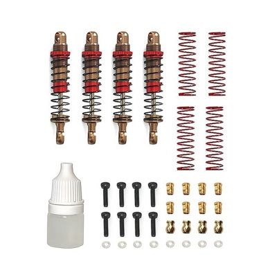 1Set Oil Shock Absorber Damper for FMS 1/24 FCX24 1/18 MOGRICH Replacement RC Crawler Car Upgrade Parts