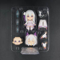 Zero-เริ่มต้นชีวิตในอีกโลกหนึ่ง751รุ่น Q Emilia Movable Action Figures ของเล่นตุ๊กตาคอลเลกชัน