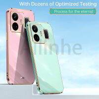 ฝาครอบโทรศัพท์กันกระแทกกันตกสำหรับ OPPO Realme GT3 6D เคสโทรศัพท์เคลือบหรูหรา