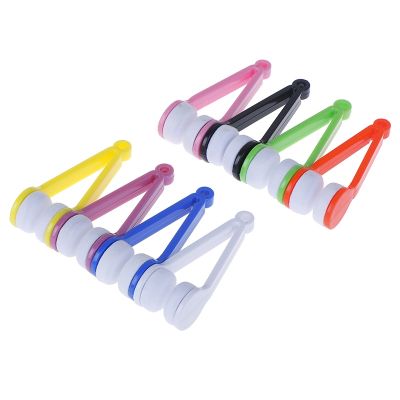 【CC】 1pc Glasses Brushes Cleaning Eyeglass Sunglasses Spectacles Microfiber Cleaner