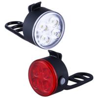 Bike Light Front And Back Mountain Bike Night Riding Warning Light Bicycle Taillight Bike Front Light Bicycle Accessories landmark