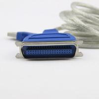 USB 2.0 To Parallel IEEE 1284 36-Pin Cable 1.5M For Printer Scanner