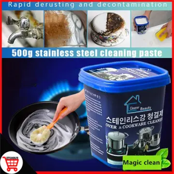 MOF CHEF CLEANING POWDER, SILVER NANO MOF CHEF POWDER powder Cleaning  stainless steel kitchen