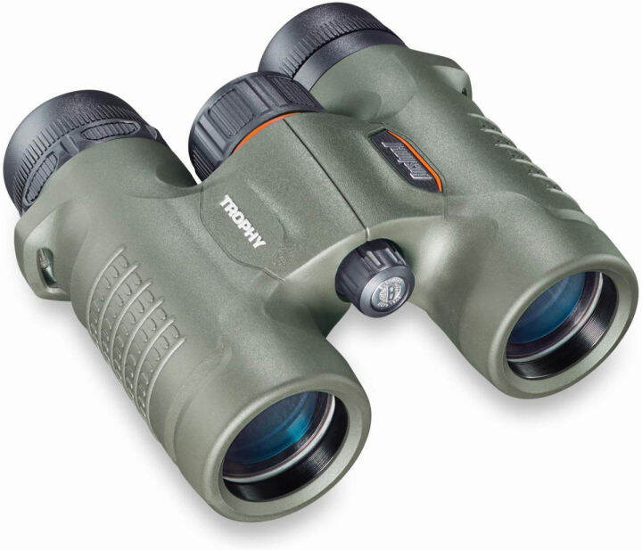 Bushnell Trophy Binocular, Green 8x32, Roof Prism System and Focus Knob