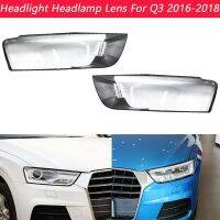 Car Front Headlight Head Light Lamp Lens Shell Cover Replacement for -Audi Q3 2016 2017 2018