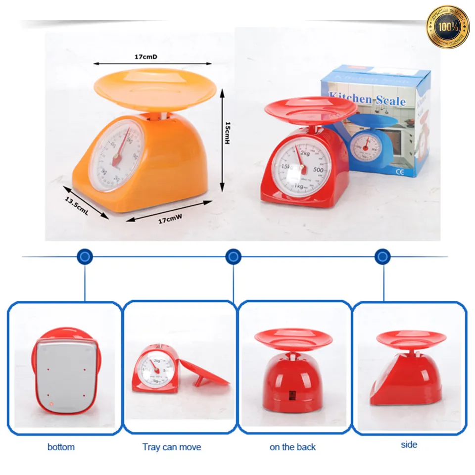 Manual Classic Mechanical Analog Kitchen Food Scale Timbangan Kitchenscale