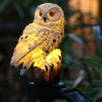 Solar Power LED Garden Lights Owl Shape Stake Light Solar-Powered Lawn Lamp Waterproof Garden Decor Outdoor Yard Landscape Lamp