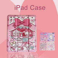 Compatible for Case เคสลายใหม่ ลายน่ารัก Air4/Air5（10.9）พร้อมช่องเสียบปากกา ฝาหลังใส Air3/pro（10.5）รุ่น Air1/Air2/gen5/gen6（9.7）รุ่นgen7/gen8/gen9（10.2）รุ่น  Air4 Air5（10.9）