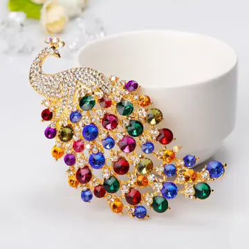 Birds Brooches Women, Zircon Coat Accessories