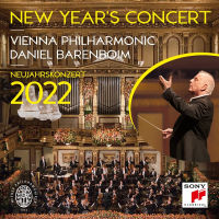 Original imported 3LP album for the 2022 Vienna New Year Concert directed by Barenboim in Europe