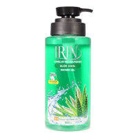 ไอริณ เจลอาบน้ำดอกเกลือ Sensitive Natural anti-bacteria Aloe Shower Gel 500 มล. สูตรว่านหางจระเข้ เติมความชุ่มชื้นให้ผิว อ่อนโยน แพ้ง่าย